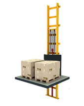 10 Ton Hidrolik Yük Asansörü